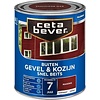 Cetabever Gevel en Kozijn Snel Beits Transparant Zijdemat - Mahonie