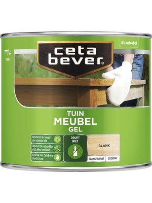 Cetabever Tuin Meubel Gel Transparant Mat - Blank - 0,5 liter