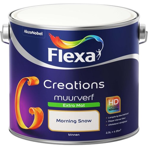 Flexa Creations Muurverf Extra Mat - Morning Snow