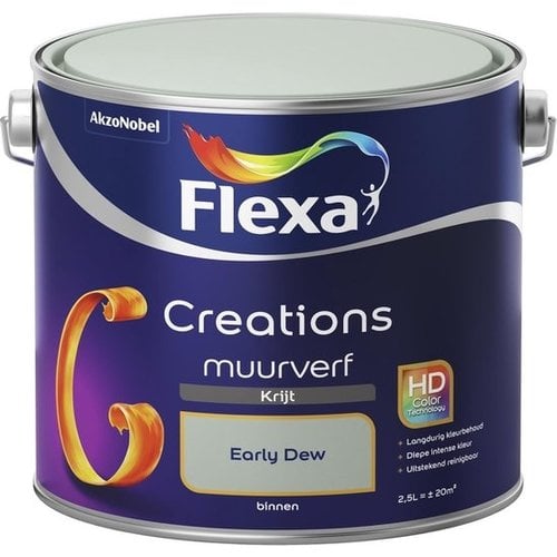 Flexa Creations Muurverf Krijt - Early Dew
