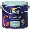 Flexa Creations Muurverf Zijdemat - Vintage Blue