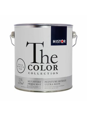 Histor The Color Collection Muurverf Kalkmat - Opal White- 2,5 liter