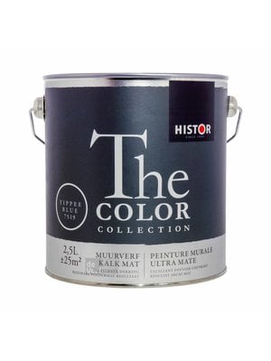 Histor The Color Collection Muurverf Kalkmat - Yippee Blue - 2,5 liter