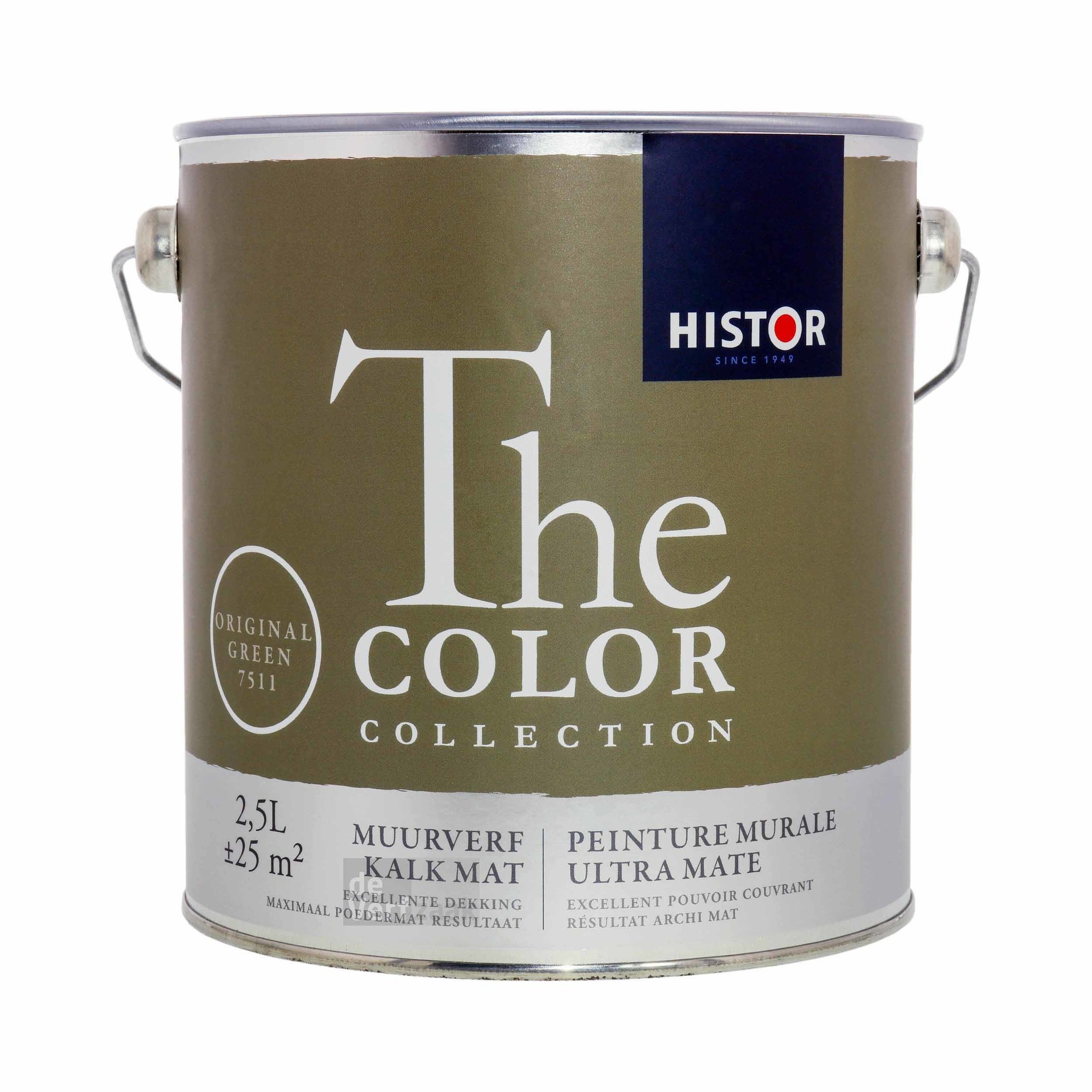 The Color Collection Muurverf Kalkmat - Original - 2,5 liter kopen? | Korting tot 40% - De Verfzaak