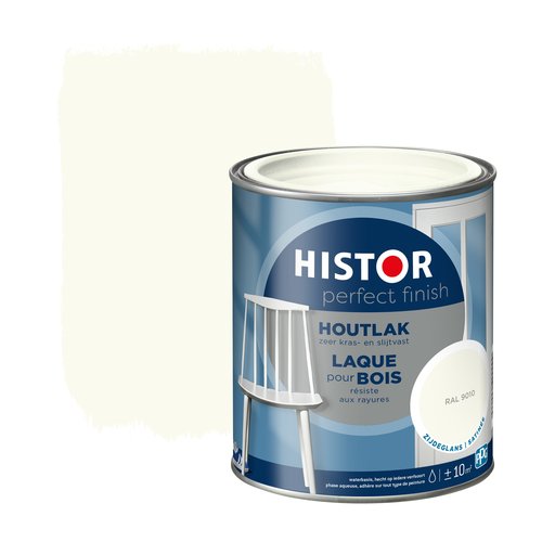 Histor Perfect Finish Houtlak Zijdeglans - RAL 9010
