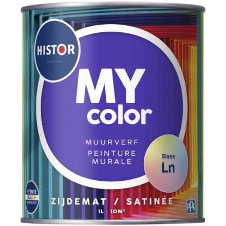 Histor Kleurbedenktijd MY color Muurverf Zijdemat