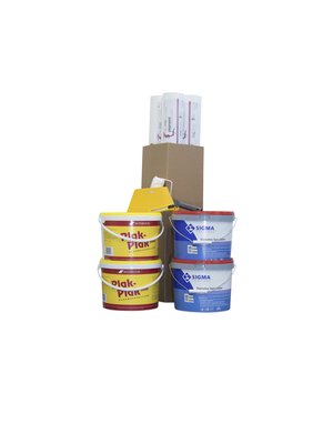 Complete Renovlies Set Sigma Superlatex Matt - RAL 9010