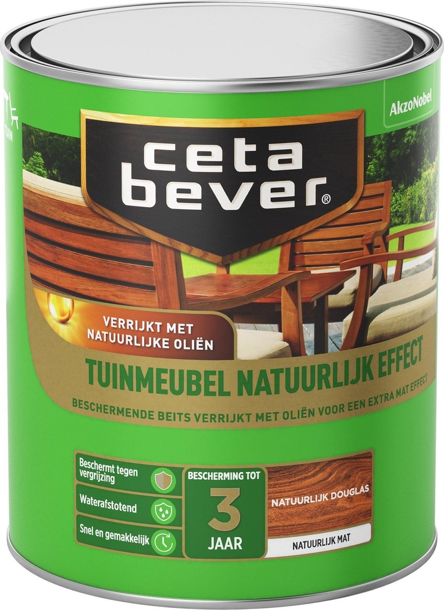 het spoor Ademen Triatleet Cetabever Tuinmeubel Natuurlijk Effect Mat - Douglas - 0,75 liter kopen? |  Korting tot 40% - De Verfzaak