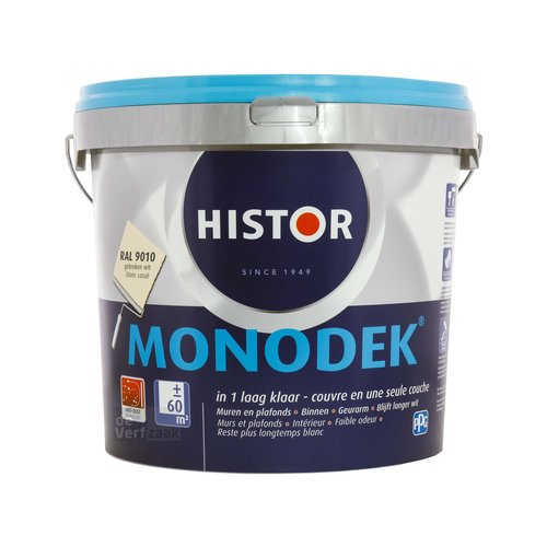 Histor Monodek Muurverf - RAL 9010