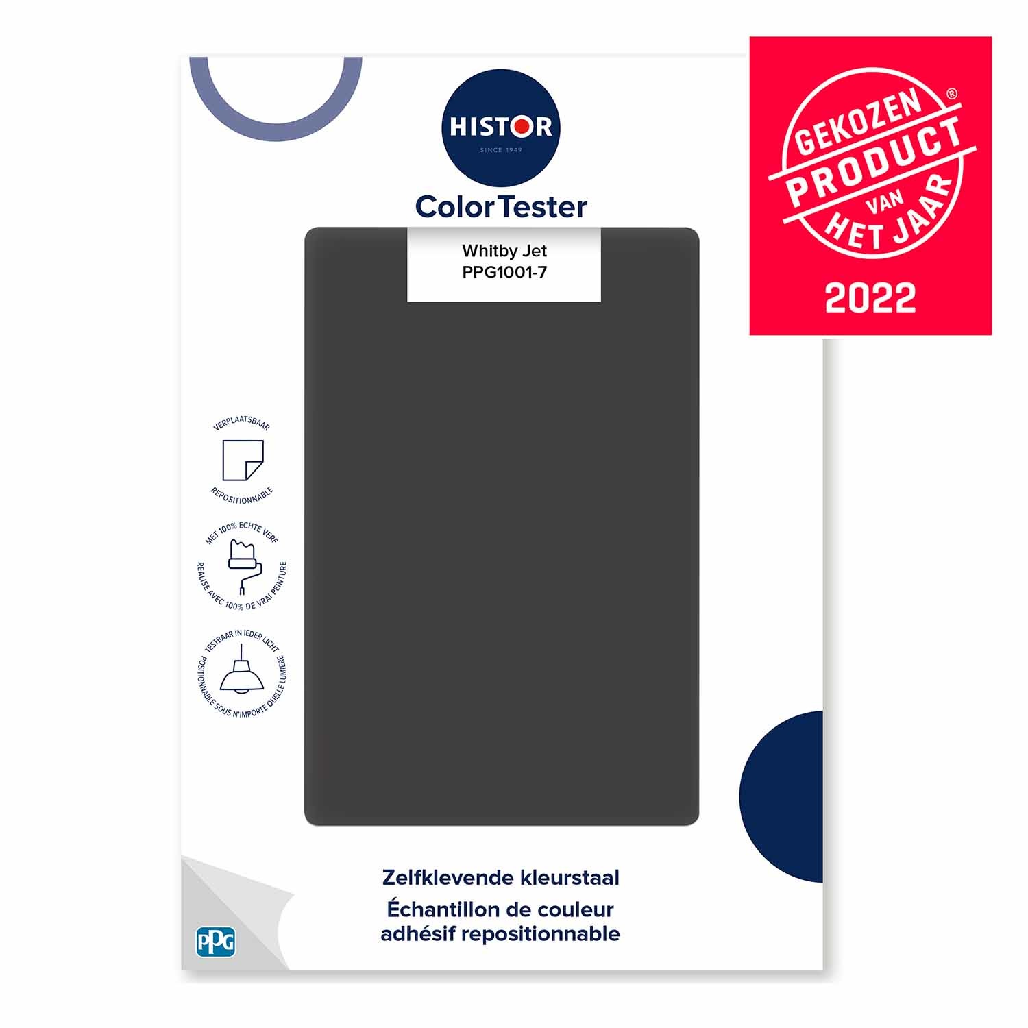 Histor Colortester 1001-7 Whitby Jet