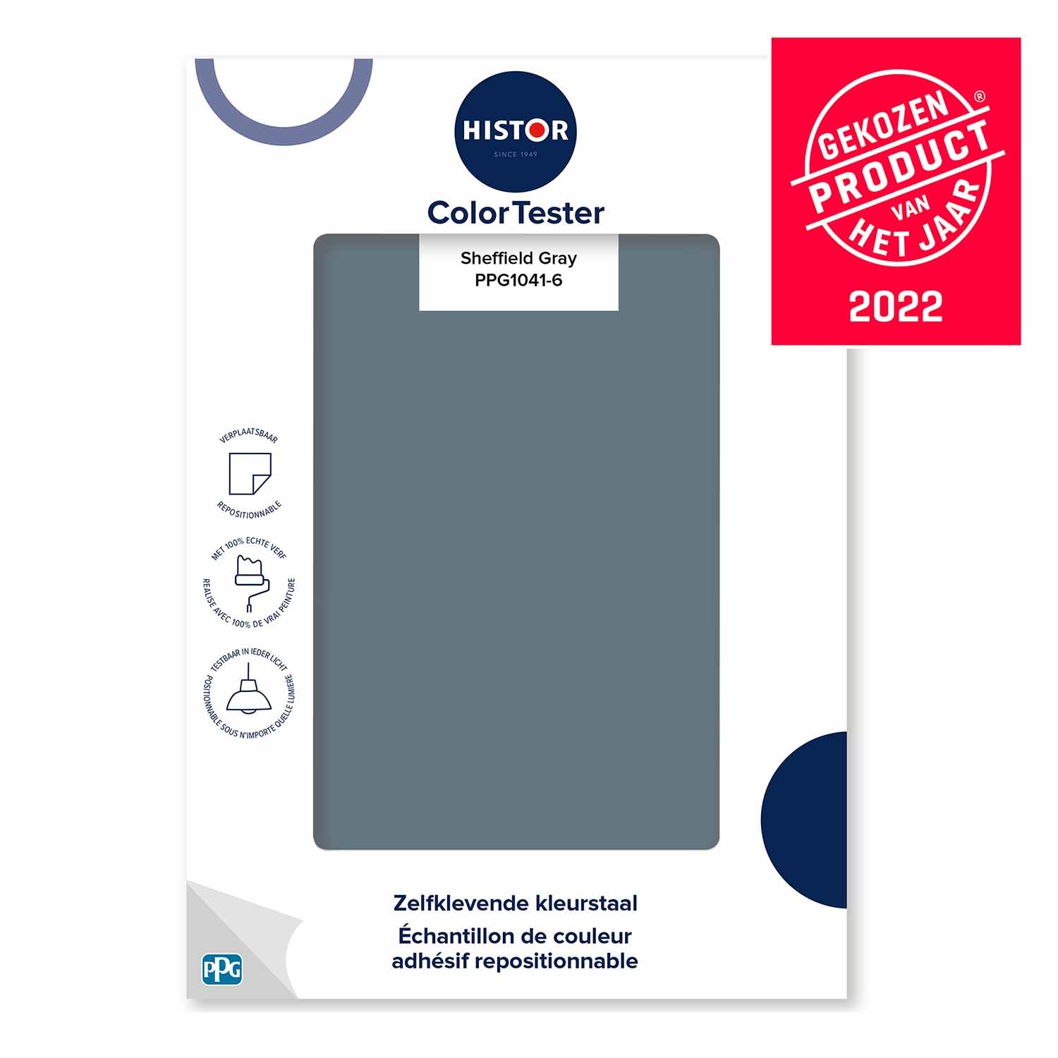 Histor Colortester 1041-6 Sheffield Gray