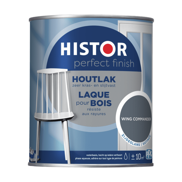 Histor Perfect Finish Houtlak Zijdeglans - Wing Commander