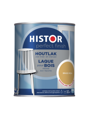 Histor Perfect Finish Houtlak Hoogglans - Brass Mesh