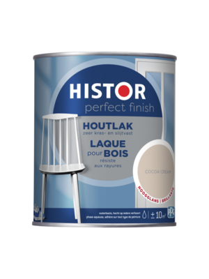 Histor Perfect Finish Houtlak Hoogglans - Cocoa Cream