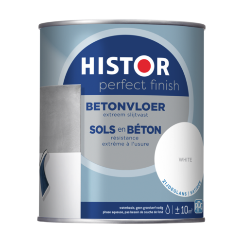 Histor Perfect Finish Betonvloer Zijdeglans - White