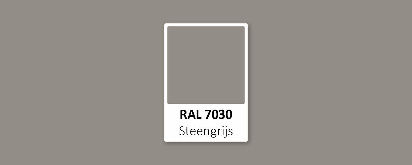 Staat Buitenlander eetpatroon RAL 7030 (steengrijs): wat voor kleur is het? - De Verfzaak