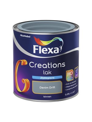 Flexa Creations Lak Zijdeglans - Denim Drift