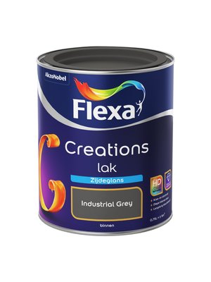 Flexa Creations Lak Zijdeglans - Industrial Grey