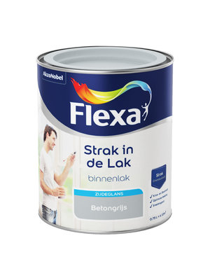 Flexa Strak in de Lak Binnenlak Zijdeglans - Betongrijs