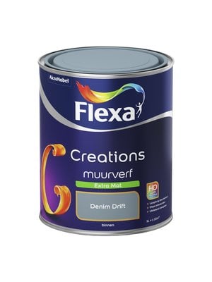 Flexa Creations Muurverf Extra Mat - Denim Drift