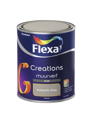 Flexa Creations Muurverf Krijt - Authentic Grey