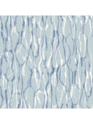 Galerie Atmosphere Behang blauw watercolor G78244