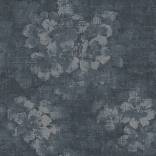 Noordwand Atmosphere Behang met vervaagde bloemen G78258