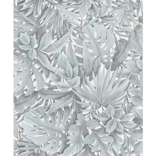 Noordwand Botanica Behang met grote bladeren 33306
