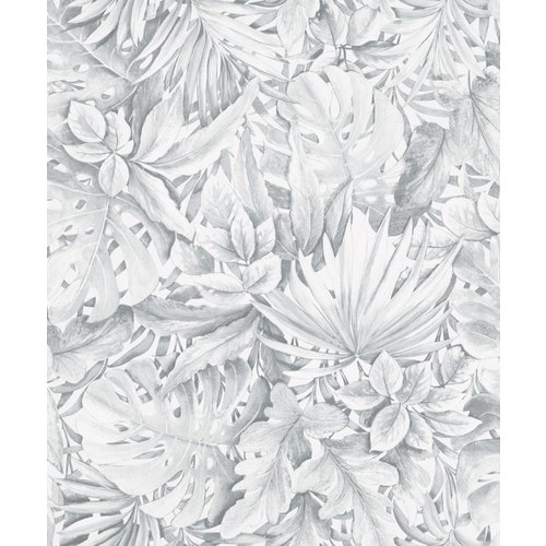 Noordwand Botanica Behang met grote bladeren 33308