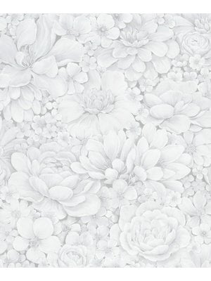 Noordwand Botanica Behang met ton-sur-ton grote bloemenprint 33952 Noordwand Botanica Behang met ton-sur-ton grote bloemenprint 33952