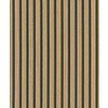 Noordwand Botanica Behang met houten lamellen 33960
