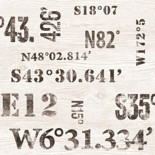 Noordwand Deauville 2 Behang coordinaten G23329