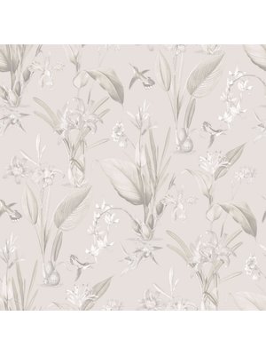 Noordwand Secret Garden Behang met bloemen G78503