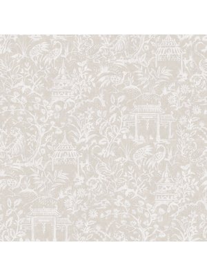 Noordwand Secret Garden Behang met tempels en tijgers G78512