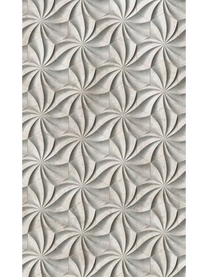 Noordwand Smart Art Easy Fotobehang grafisch patroon in cement 47229