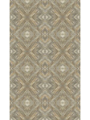 Noordwand Smart Art Easy Fotobehang hout in sierlijk ruitpatroon 47249