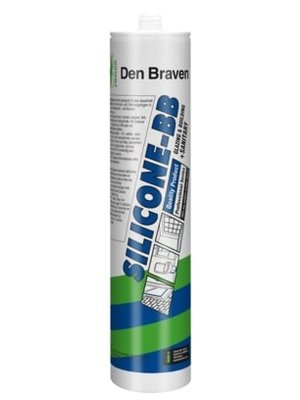 Den Braven Zwaluw Siliconenkit B&B + Sanitary - Transparant