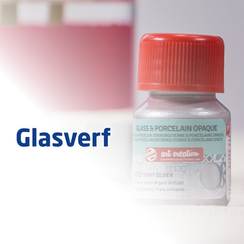 Glas/ porceleinverf