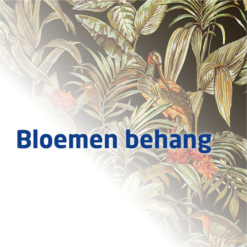 Bloemen behang