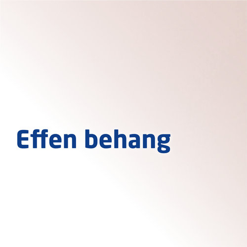 Effen behang