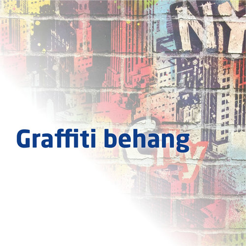 Graffiti behang