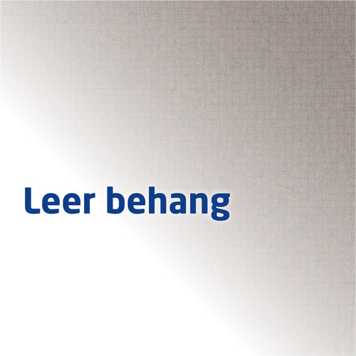 Leer behang