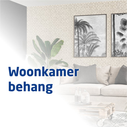 Woonkamer behang