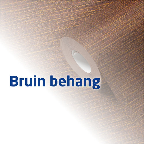 Bruin behang