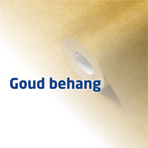 Goud behang