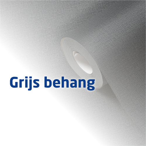 Grijs behang