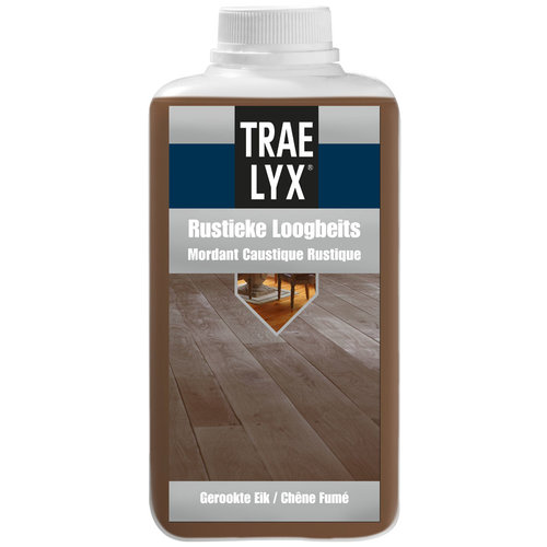Trae Lyx Rustieke Loogbeits Gerookte Eik