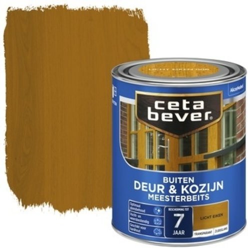 Cetabever Meesterbeits Deur en Kozijn Transparant glans  - Licht Eiken
