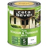 Cetabever Schuur en Tuinhuis Beits Transparant Zijdeglans - Blank