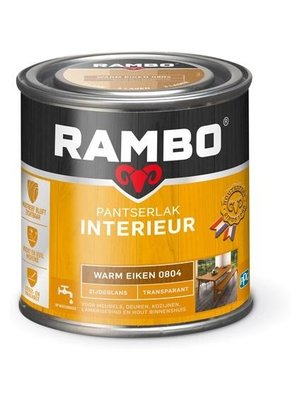 Rambo Pantserlak Interieur Transparant Zijdeglans - Warm eiken